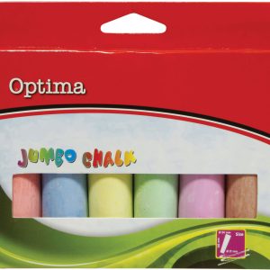 Kreda šk.u boji jumbo za pločnik OPTIMA 1/6