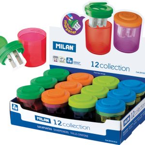 Šiljilo plastično 2 rupe MILAN Collection sort