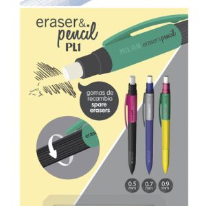 Gumice refil za ol.teh. MILAN PL1 "eraser&pencil", 4/1