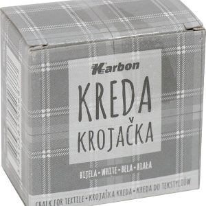 Kreda krojačka bijela KARBON kutija 5 kom