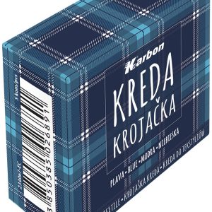 Kreda krojačka plava KARBON kutija 5 kom