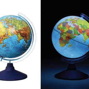 Globus 21cm Alaysky's LED svijetlo, HRV kartog.-geopolitički, IQ App