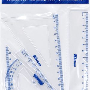 Geometrijski set mali KARBON