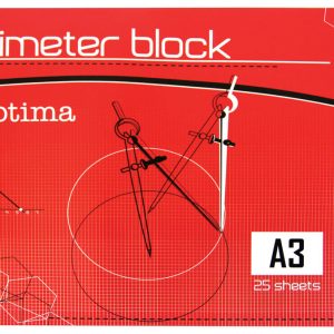 Blok milimetarski A3 OPTIMA 25l