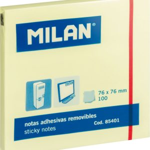 Blok samoljepivi MILAN 76x76 100L žuti