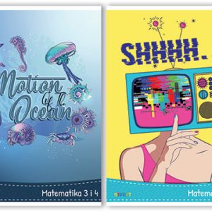 Bilježnica Matematika 3 i 4 STREET GOLD MIX CURE
