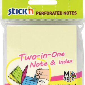 Blok samolj. STICK'N 76x76 pastel sort 4 boje perforirani 80L