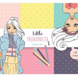 Bojanka za djecu Creative LITTLE FASHIONISTA