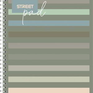 Blok kolegij A4/D STREET PAD LINES 100L