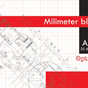 Blok milimetarski A3 Optima