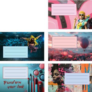 Naljepnice za bilježnice Street Teen Girls