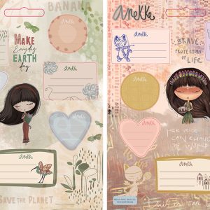 Naljepnice za bilježnice Anekke