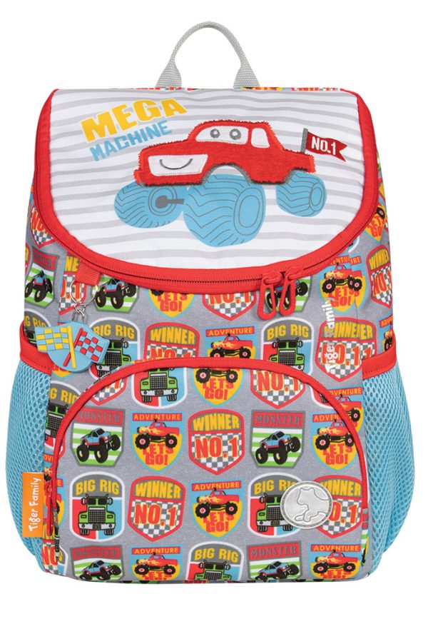 Ruksak vrtićki TIGER FAMILY Little Travelers Mega Machine