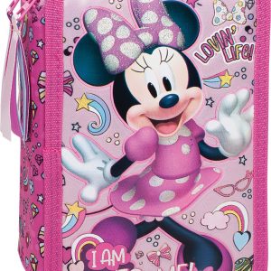 Pernica trostruka DISNEY MINNIE sa priborom 19,5x12x7cm