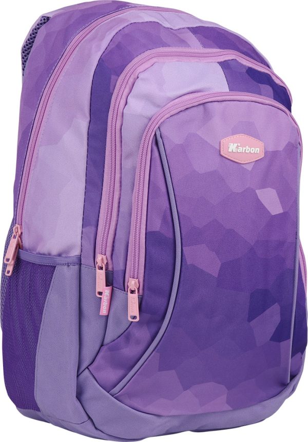 Ruksak Karbon 3 ZIP VIOLY - Slika 2