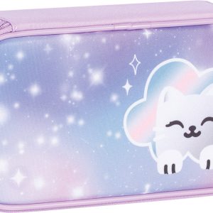 Pernica četvrtasta Compact Jumbo TIGER FAMILY Kitty in Clouds prazna