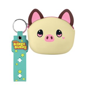 Novčanik dječji Bangoberry Piggy Pig silikonski